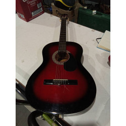 GUITARRA CLASICA ROJA