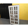 VITRINA MANGO CRISTAL90X40X190 BLANCO