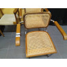 SILLA OLMO RATAN 65X62X79 REJILLA MARRON OSCURO