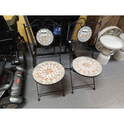 SILLA FORJA CERAMICA...