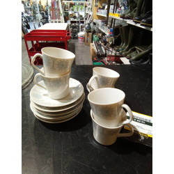 JGO 6 TAZAS PLATO SANTA CLARA