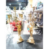 PAREJA CANDELABROS CONQUISTADORES