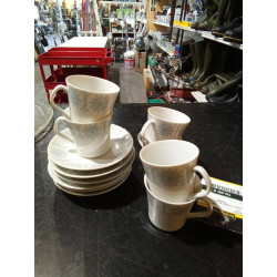 JGO 6 TAZAS PLATO SANTA CLARA