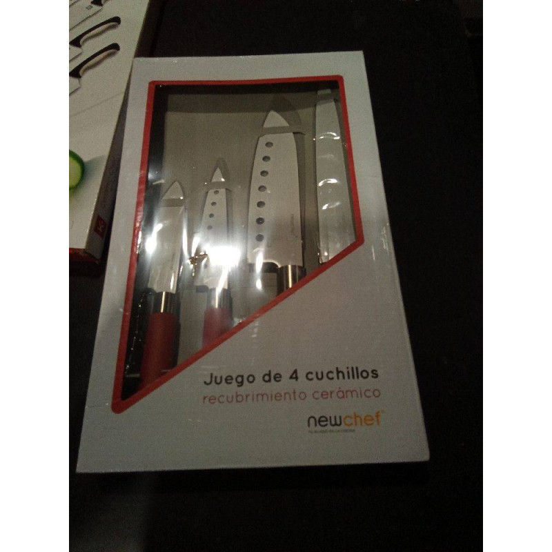 JUEGO 4 CUCHILLOS NEWCHEF