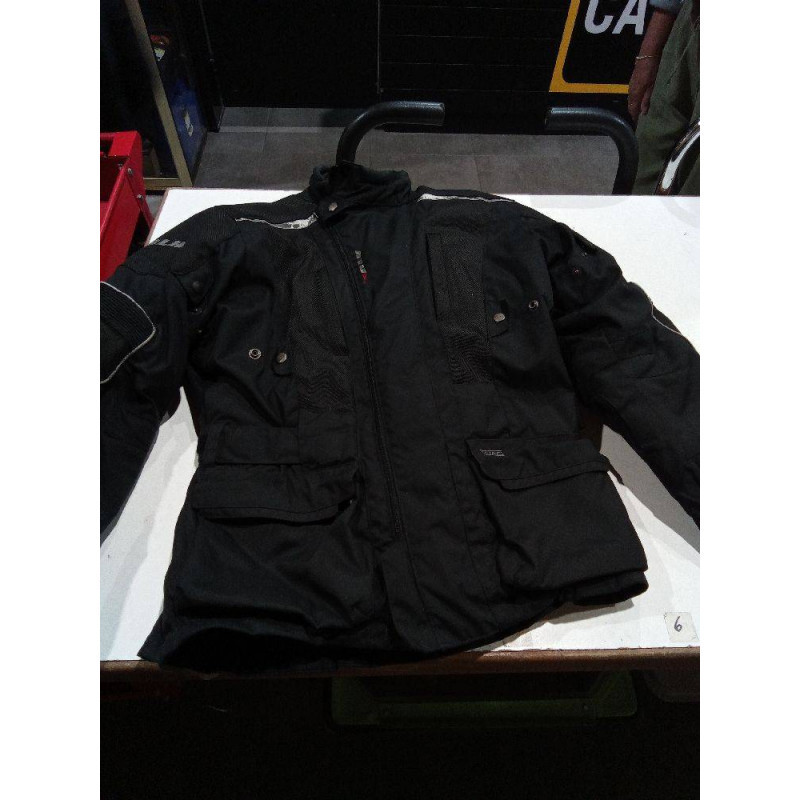 CAZADORA MOTO BLH T-M CON PROTECCIONES