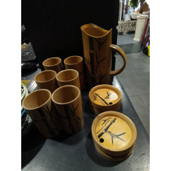 JARRA BAMBU VASO