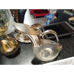 JARRA CRISTAL METAL