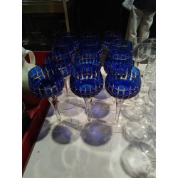 JUEGO 12 COPAS AZULES