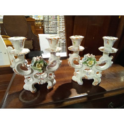 CANDELABROS PAREJA ITALIANOS