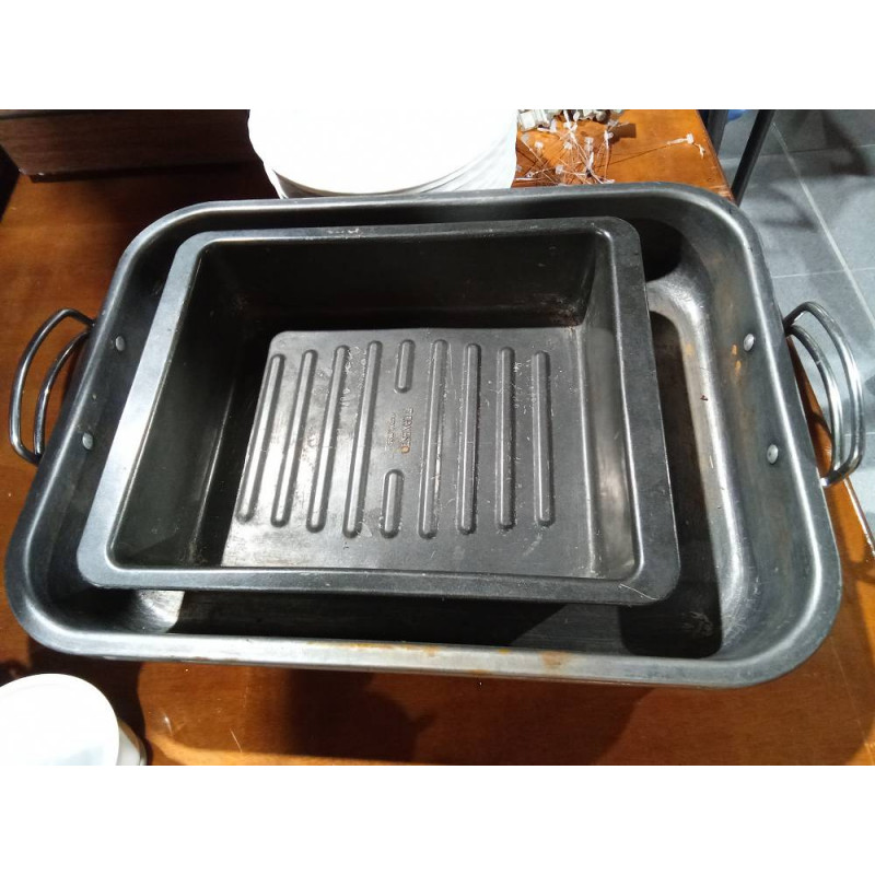 LOTE 3 BANDEJAS HORNO