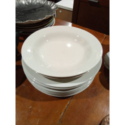 CONJUNTO 10PLATOS BLANCO