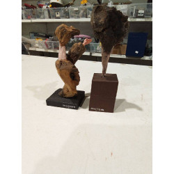 ESCULTURA MADERA NATURAL POLICROMADA MOXON,XOSE MANUEL RODRIGUEZ