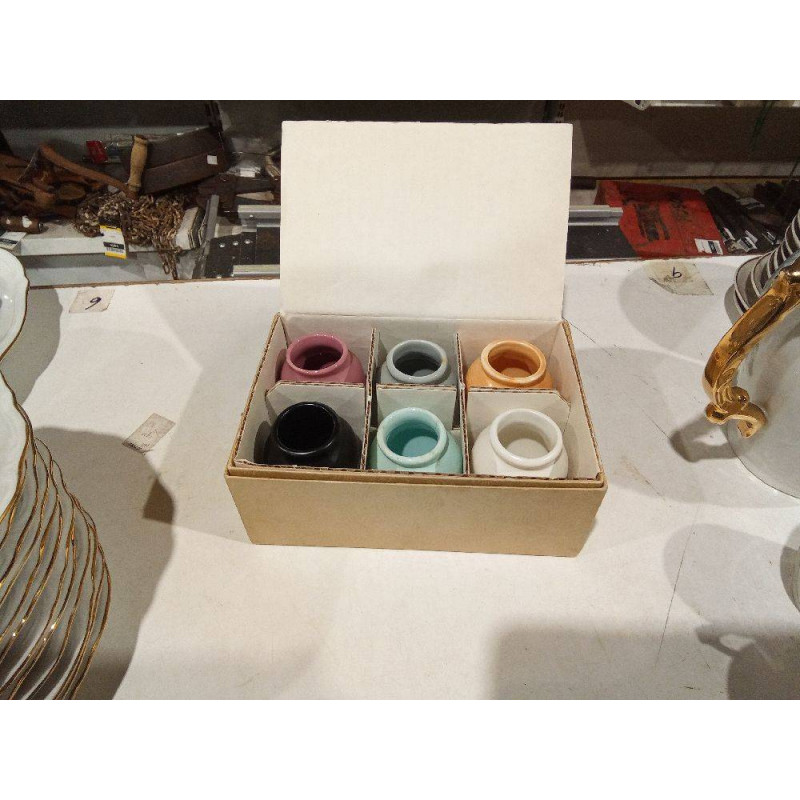 CONJUNTO 6 MINI VASIJAS 