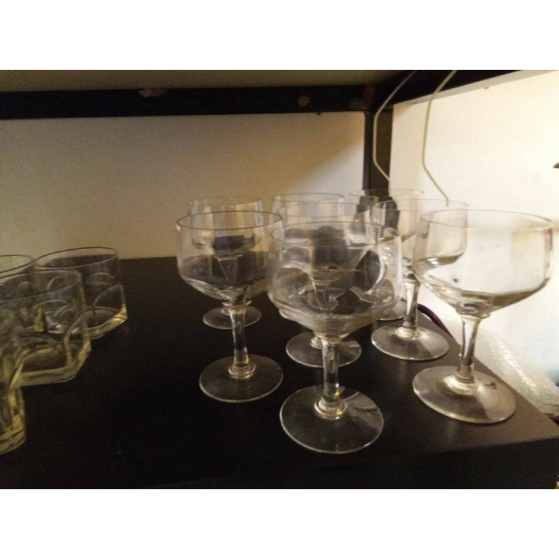 LOTE 8 COPAS CRISTAL