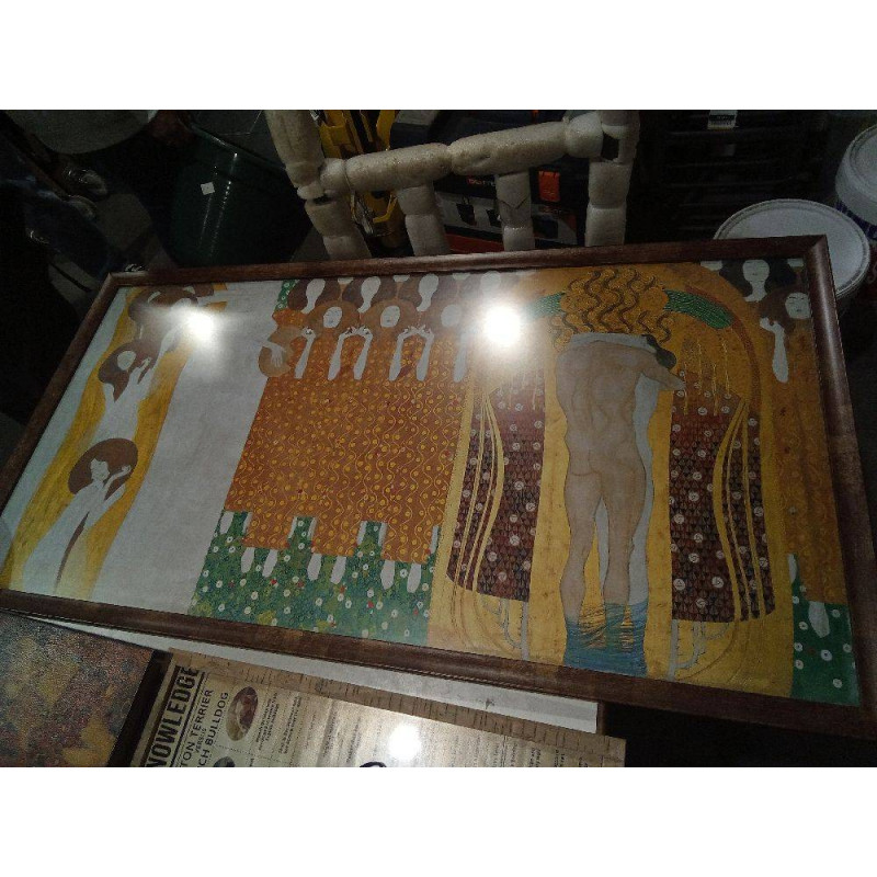 CUADRO FRISO DE BEETHOVEN GUSTAV KLIMT