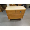 COMODA RATAN 80X35X77 NATURAL