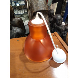 LAMPARA TECHO NARANJA