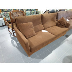 SOFA 3 PLAZAS MARRON
