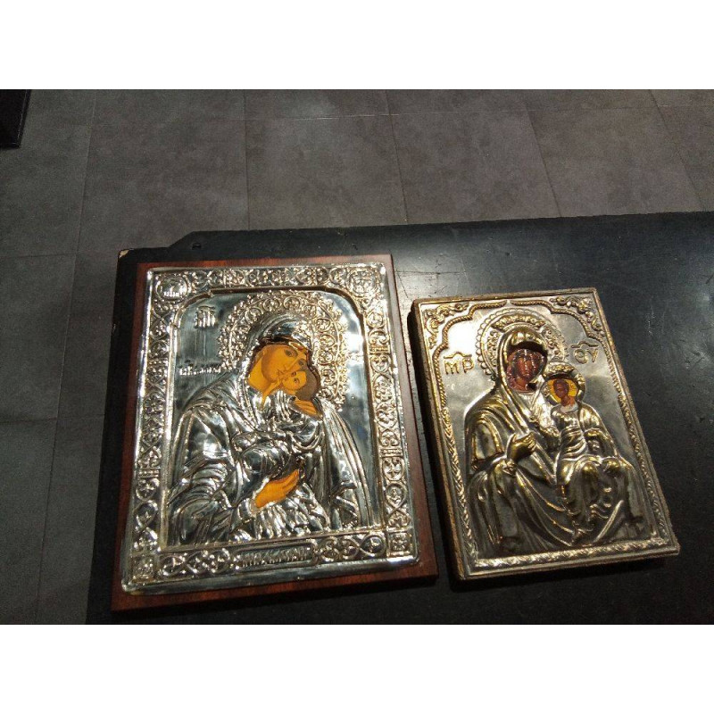 ICONO BIZANTINO ALPACA PEQUEÑO