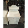 MESILLA BLANCA CON ESTANTE