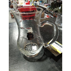 JARRA CRISTAL PLATA