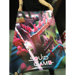 POSTER EL JUEGO DEL CALAMAR