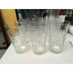 JGO 9 VASOS ALTOS RELIEVE
