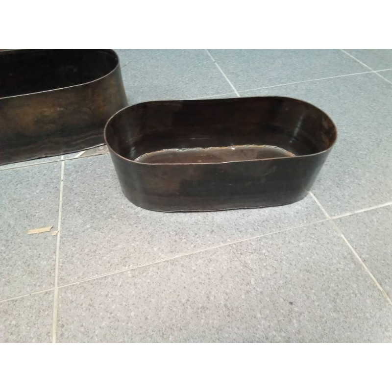 MACETA METAL PEQ.