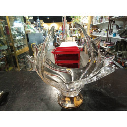 CENTRO MESA PLATA CRISTAL