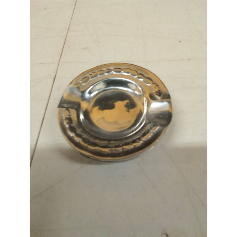 JGO 4 CENICEROS PLATEADOS