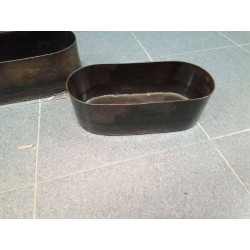 MACETA METAL PEQ.