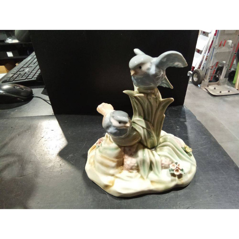 FIGURA PORCELANA PAJAROS