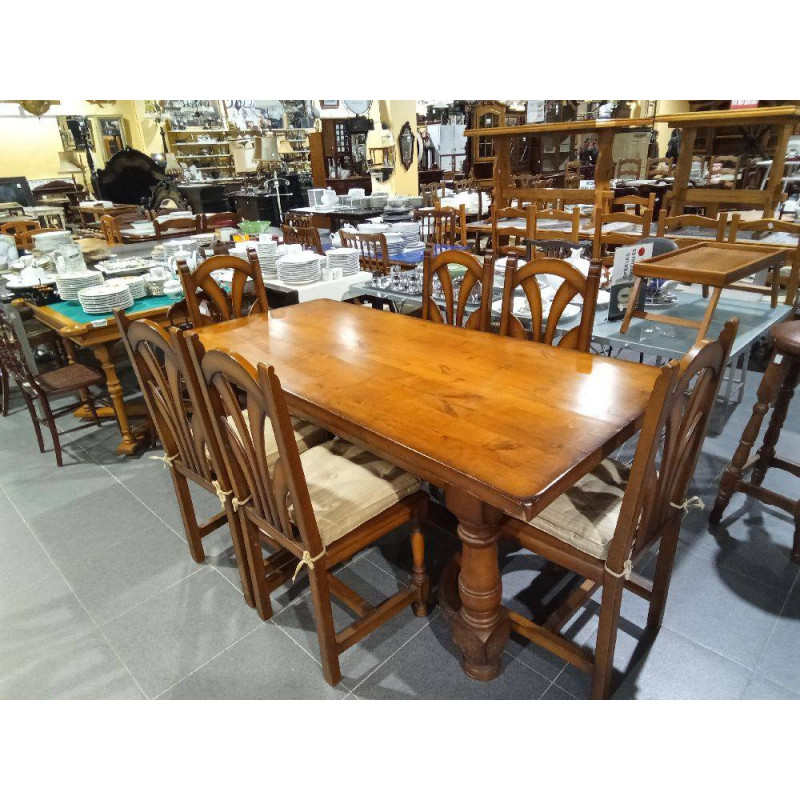 MESA 180X82 + 6 SILLAS