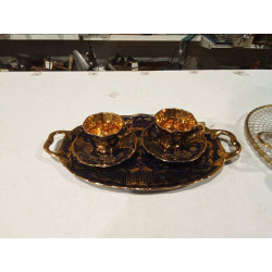 BANDEJA CON TAZAS