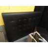 CABECERO POLIPIEL NEGRO 160X122