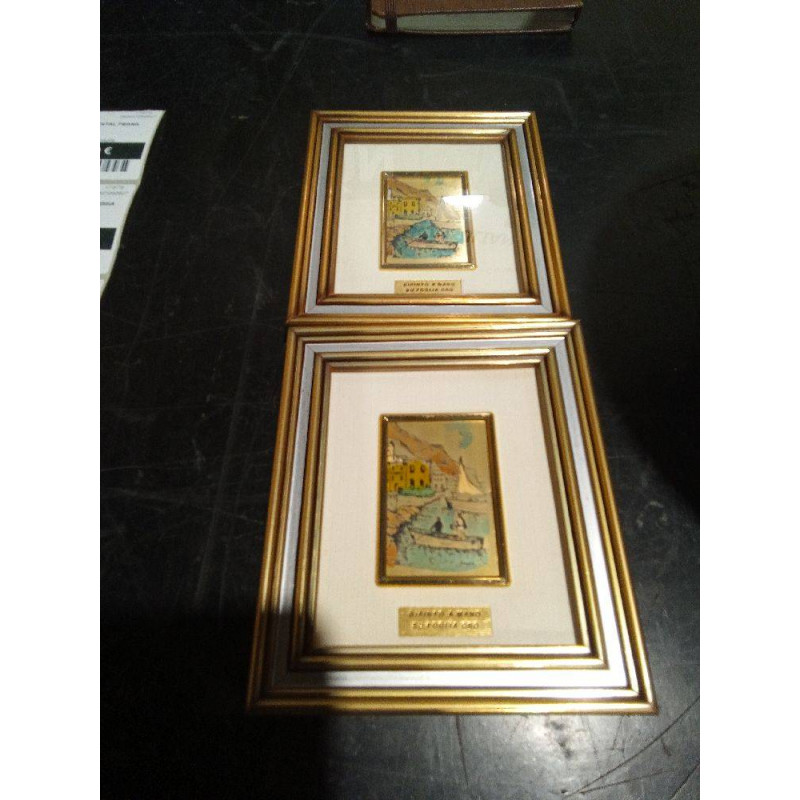 CUADRO EN ORO ITALIANO
