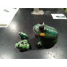 JGO 3 RANAS PORCELANA