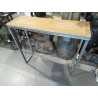 CONSOLA MADERA METAL