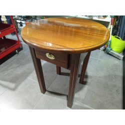 MESITA MADERA REDONDA 1...