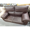SOFA PIEL LOSBU 2 PLAZAS CHOCOLATE