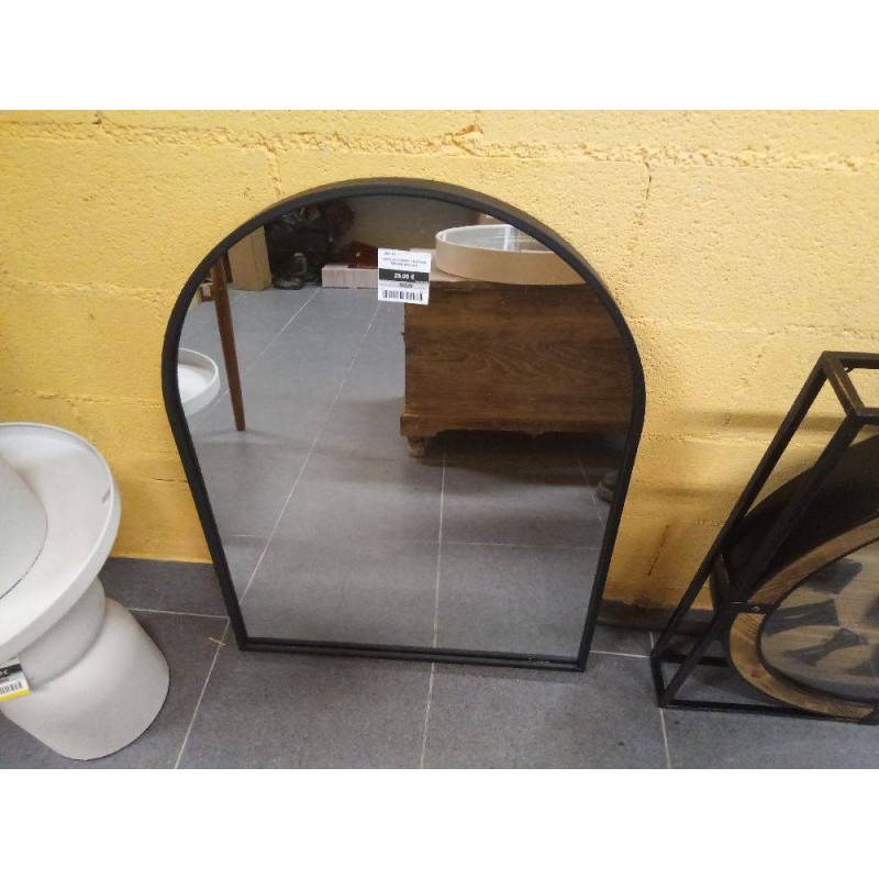 ESPEJO HIERRP VENTANA NEGRO 65X4X85