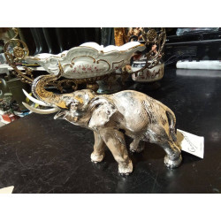 ELEFANTE BAÑO PLATA FIRMA