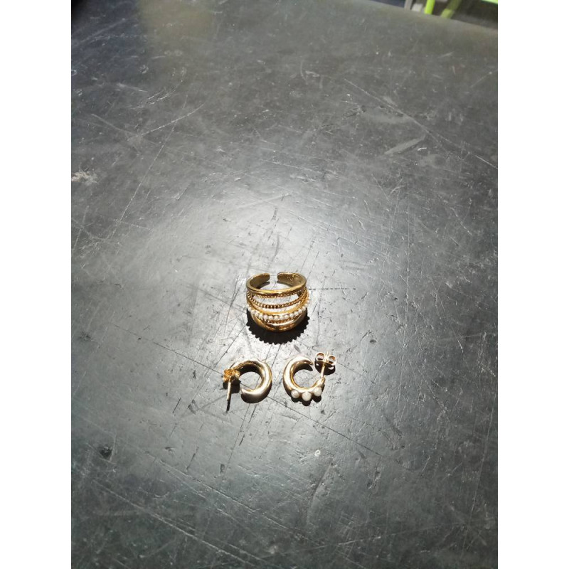 PENDIENTES Y ANILLO