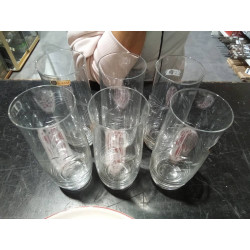 6 VASOS BOHEMIA