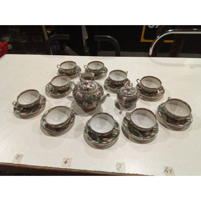 JUEGO DE TE MACAU 10 SERVICIOS