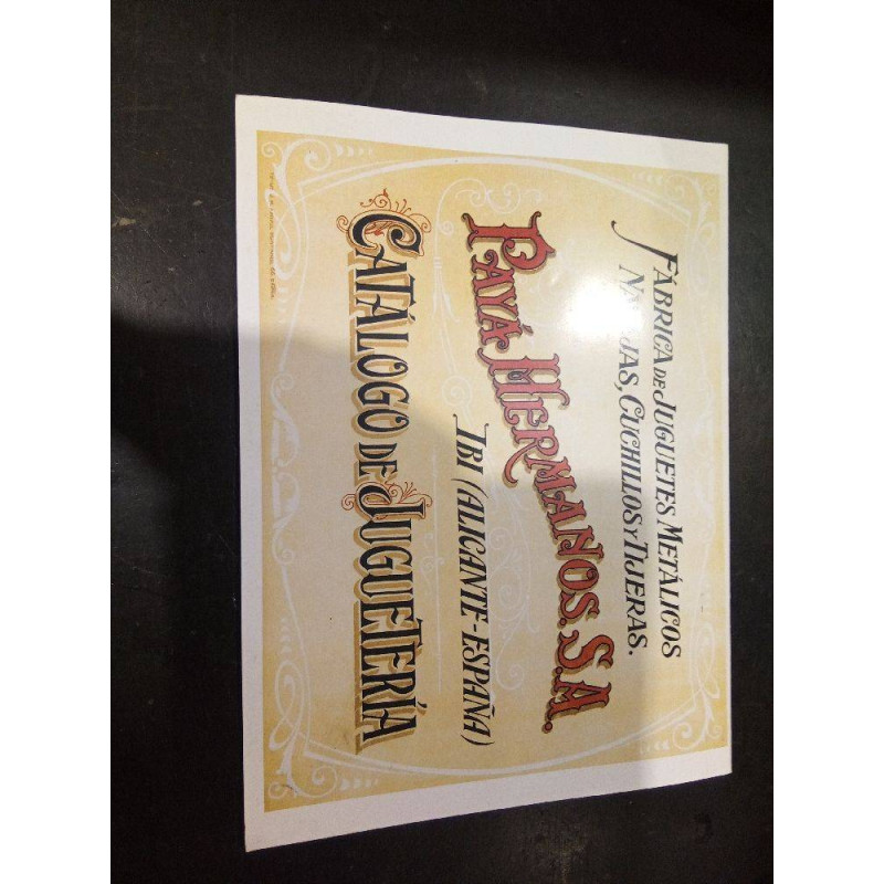 CATALOGO PAYA HERMANOS