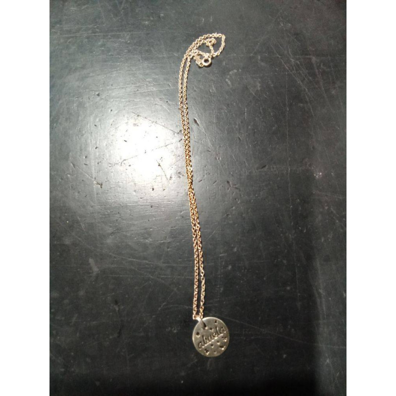 COLGANTE PLATA ROSADA TOUS