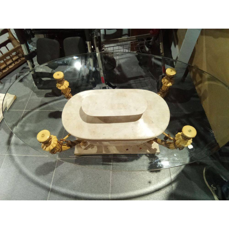 MESA CRISTAL ROCOCO GRANDE