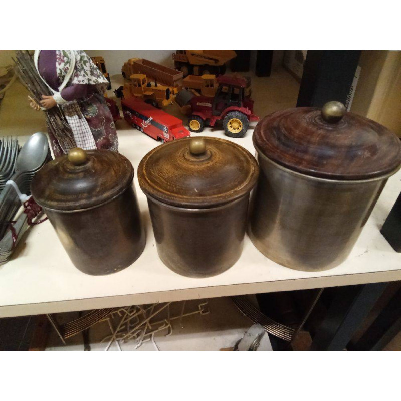 TRIO DE TARTOS COCUNA EN METAL