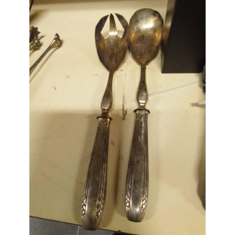 PAR DE CUBIERTOS DE SERVICIO